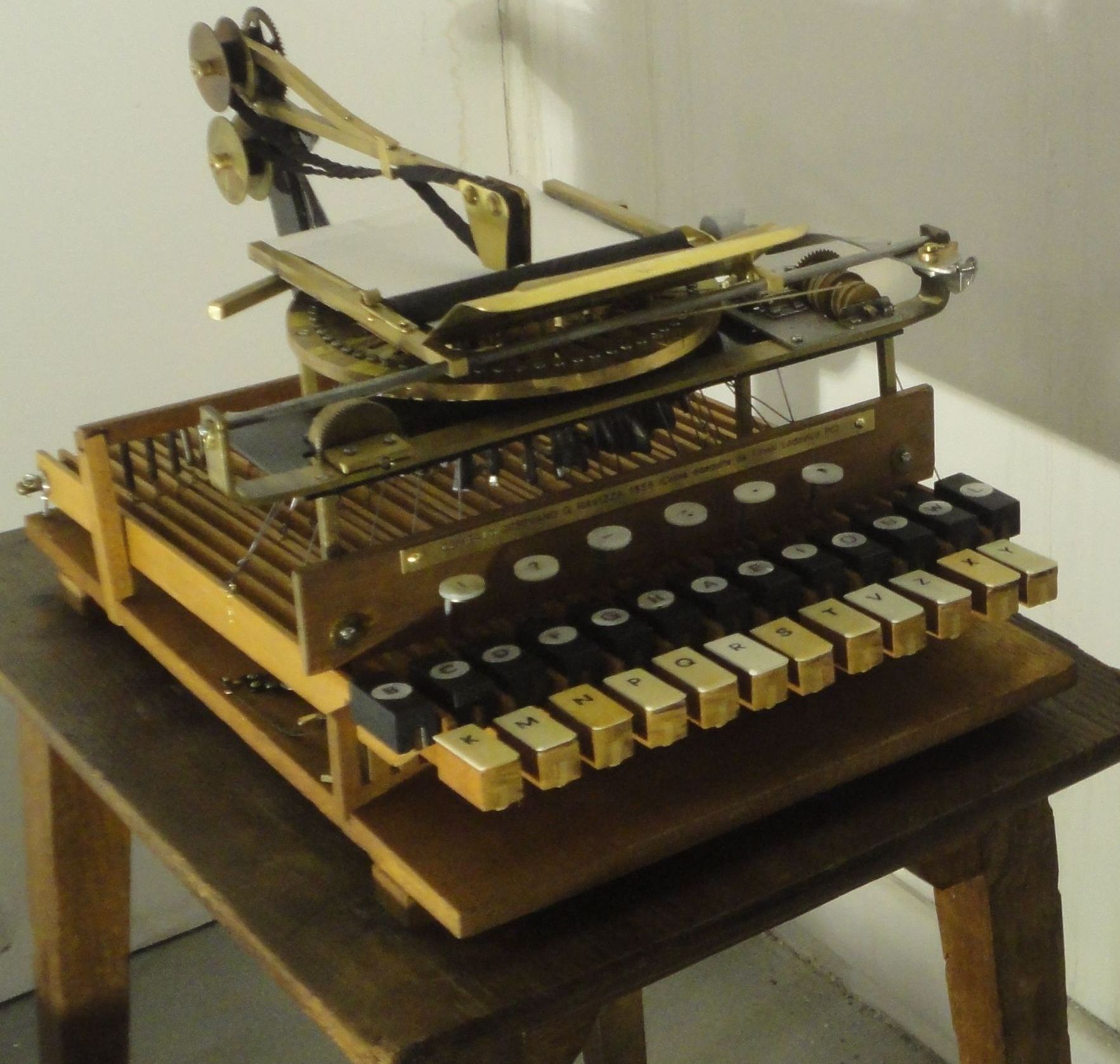 Il cembalo scrivano di Ravizza del 1855
